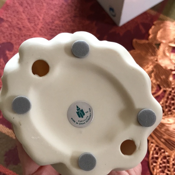 Partylite Pewter ANGEL Candle SNUFFER with Ceramic ANGEL of LIGHT single candle - Picture 5 of 14